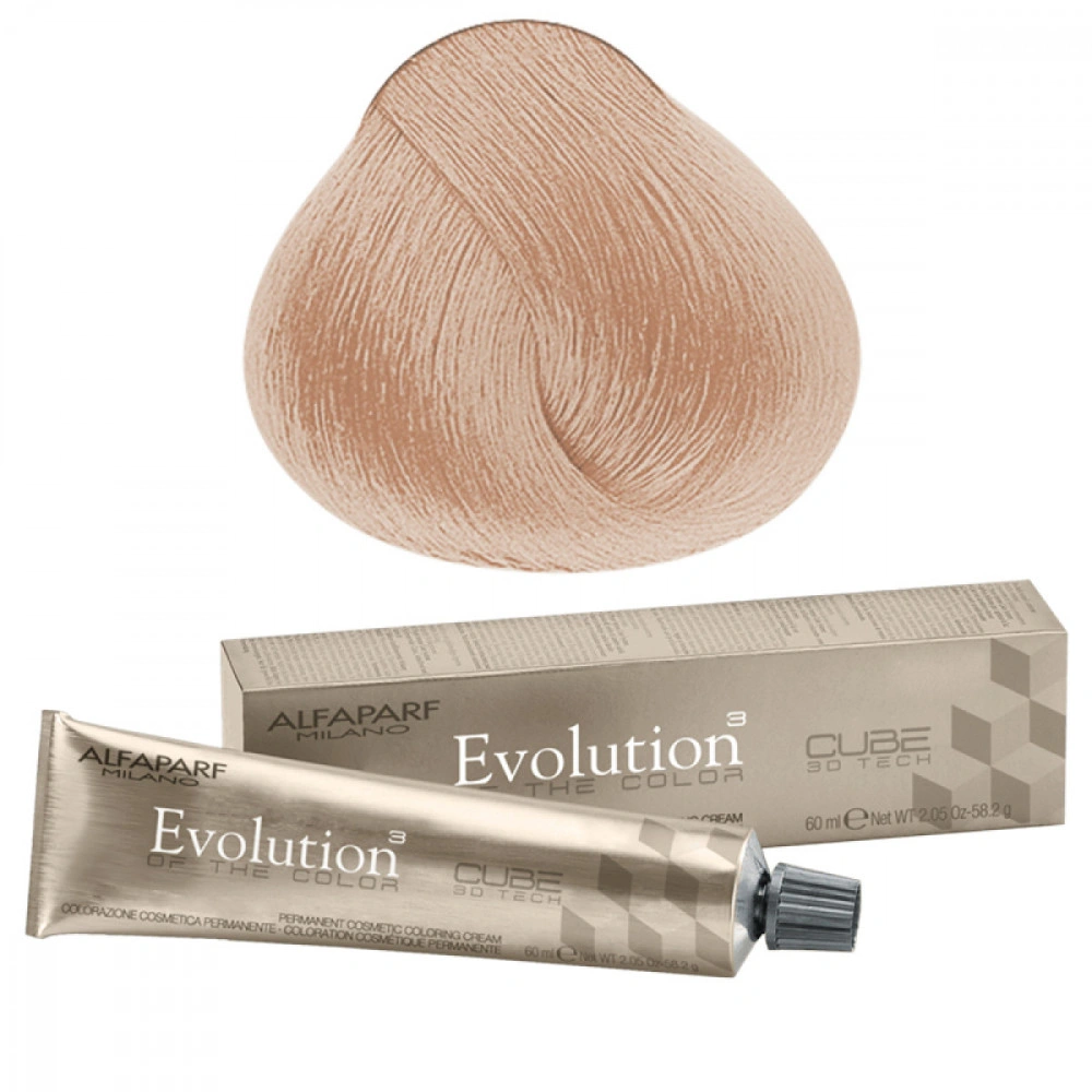 Alfaparf Evolution of the Color CUBE hajfesték - 9.45 60ml Very Light Blonde Copper Mahogany főképe